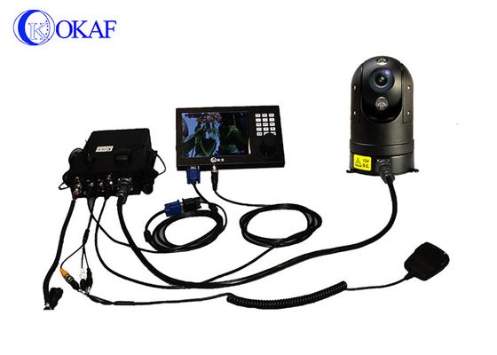 耐衝撃性の60m IR IP PTZのカメラCCTVの保証25W夜間視界