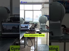 ダイロスタビライゼーション 熱 PTZ カメラ