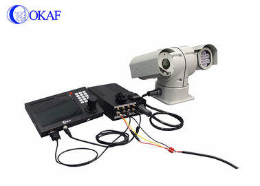100mの夜間視界の自動追跡のPtzの保安用カメラIP66の近道操作