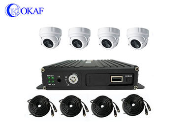 720P AHD車CCTVのカメラは、車IP66のための小さい監視カメラを半球形に作ります