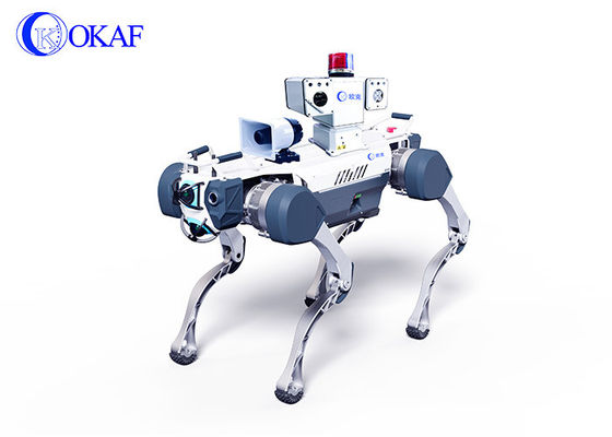 OKAF AI 監視 自律型警備パトロールロボット 産業用警備ロボット 犬 スマートセキュリティ 四重ロボット