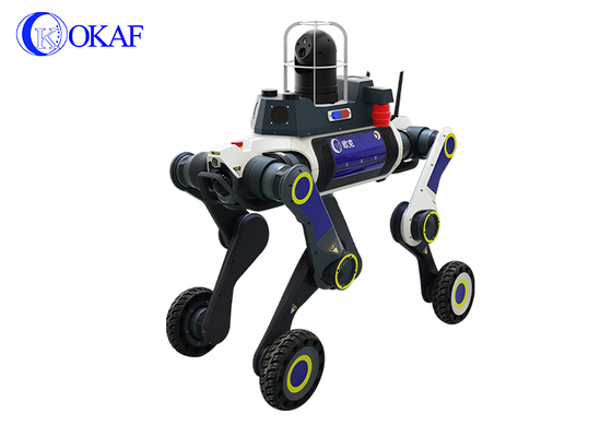 車輪脚警備ロボット 犬 Autonomos パトロール四足歩行ロボット